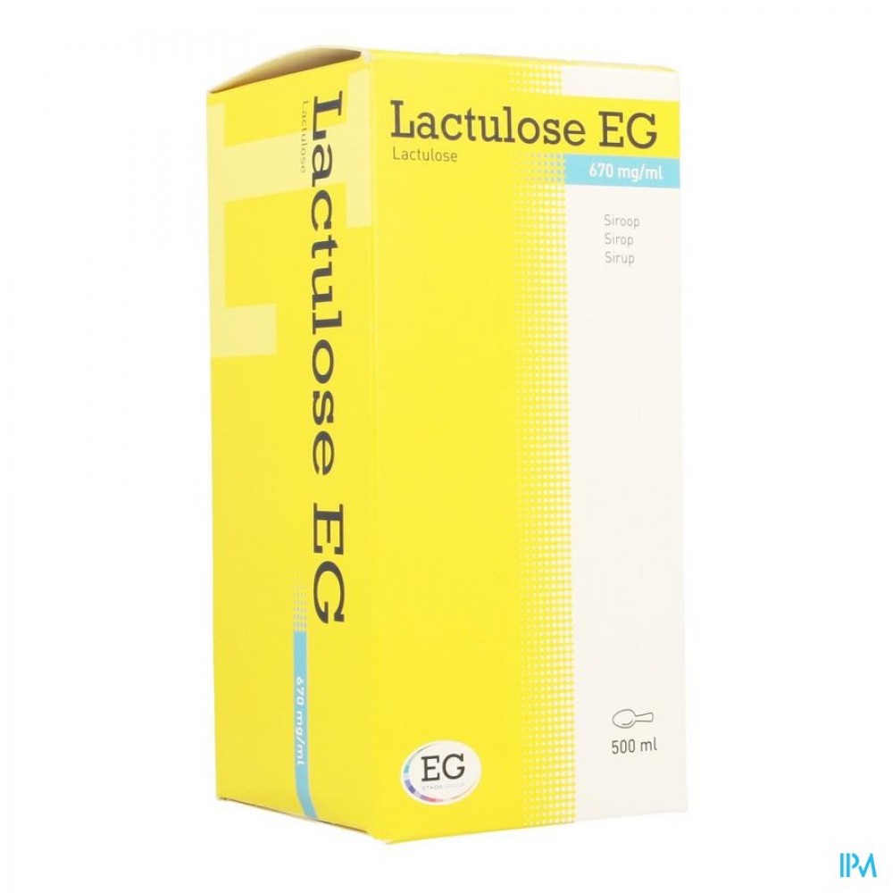 Lactulose EG Sirop 500Ml | Apotheek Bouckaert