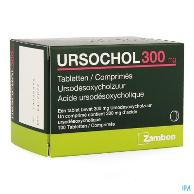 Ursochol 300 Comp 100 X 300mg