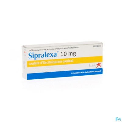 Sipralexa 10mg Tabl 28 X 10mg