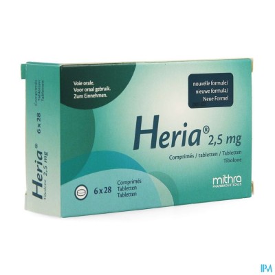 Heria 2,5mg Comp 6 X 28