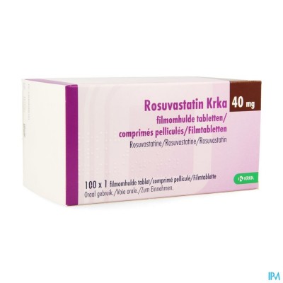 Rosuvastatin Hcs 40mg Filmomh Tabl 100