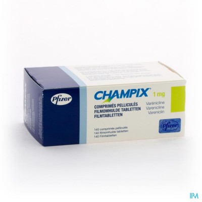 Champix Comp 140 X 1mg Aclar/pvc/alu
