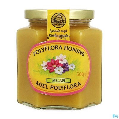 Melapi Honing Polyflora Zacht 500g 5531 Revogan