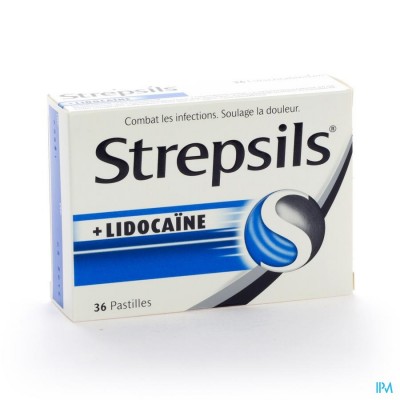 Strepsils + Lidocaine Past 36