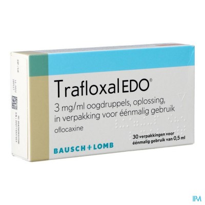 Trafloxal Edo 30 X 0,5ml Ud