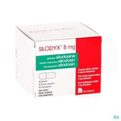 Silodyx Harde Caps 90 X 8mg Pvc/pvdc/alu