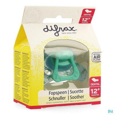 Difrax Fopspeen Dental Semi Filled Boy +12m 346