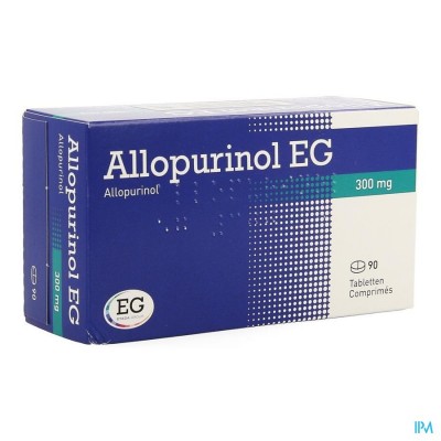 Allopurinol EG      Tabl 90 X 300Mg