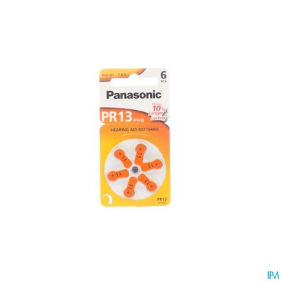 Panasonic Batterij Oorapparaat Pr 13h 6