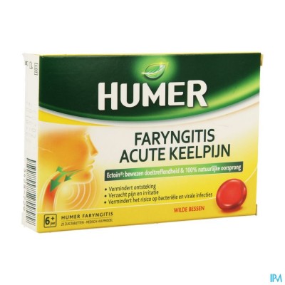 Humer Faryngitis Rood Fruit Past 20