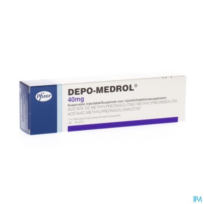 Depo-medrol Ser Inj 1 X 40mg/1ml