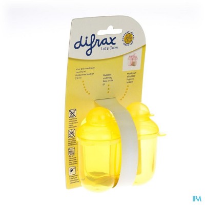 Difrax Drievaksdoosje Voor Melkpoeder 668