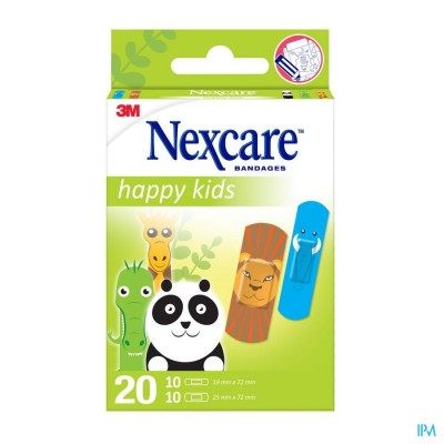 Nexcare 3m Happy Kids Dieren Pleister 20 N0920an
