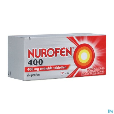 Nurofen Omhulde Tabl 30x400mg