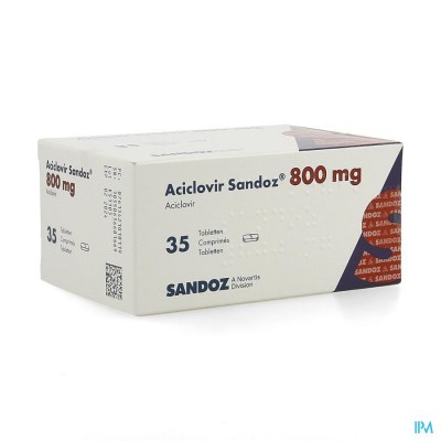 Aciclovir Sandoz Comp 35x800mg