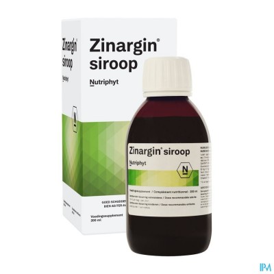 Zinargin Siroop 200ml Nutriphyt