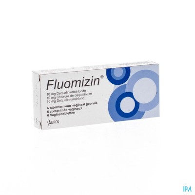 Fluomizin 10mg Comp Vaginaal 6 X 10mg