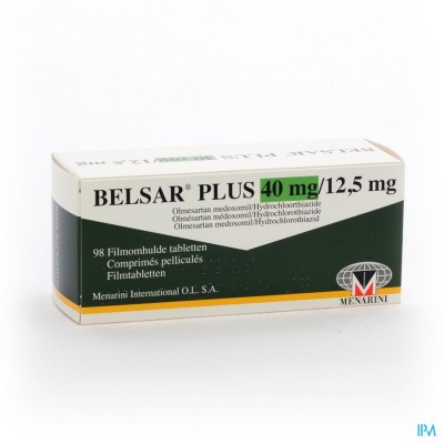Belsar Plus 40mg/12,5mg Filmomh Tabl 98