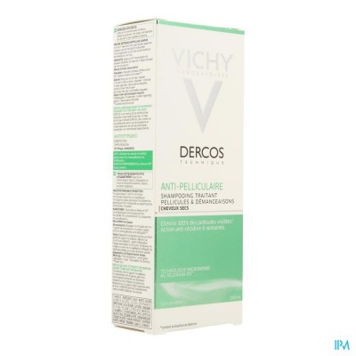 Vichy Dercos A/roos Droog Haar Sh 2x200ml