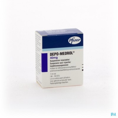Depo-medrol Vial 1 X 40mg/1ml