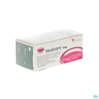 Vesicare Tabl 90 X 5mg