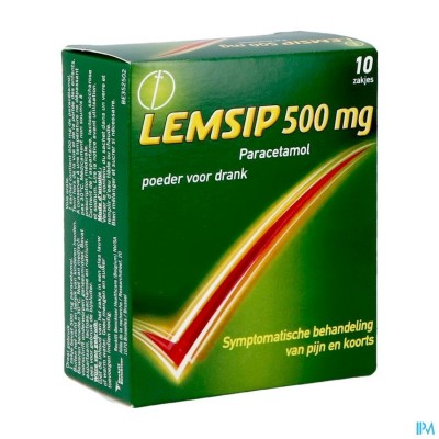 Lemsip Lemon 500 Sach Zakjes 10