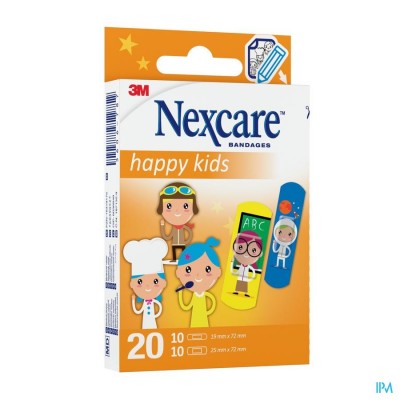 Nexcare 3m Happy Kids Beroepen Pleister 20 N0920pr