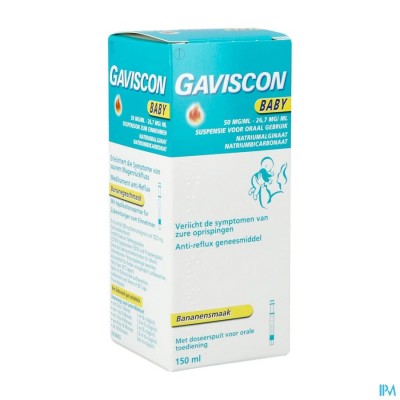 Gaviscon Baby Susp Voor Oraal Gebruik 150ml