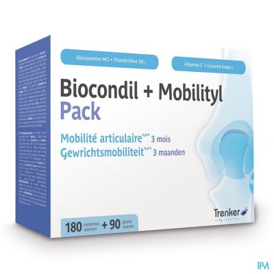 Biocondil Comp 180+mobilityl Caps 90 Verv.3304599