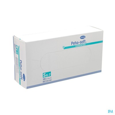 Peha-soft Latex Poedervrij S 100 P/s