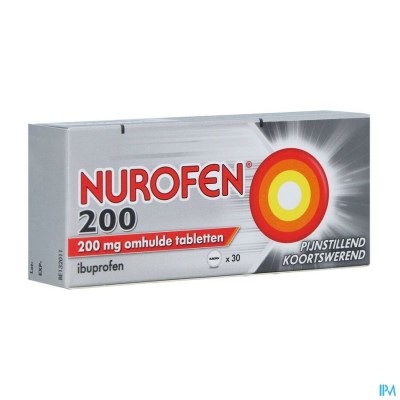 Nurofen Omhulde Tabl 30x200mg