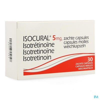 Isocural 5mg Pierre Fabre Dermato Caps 30 X 5mg