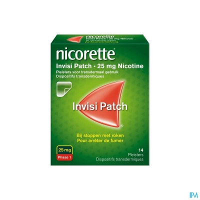 Nicorette Invisi 25mg Patch 14