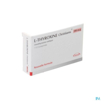 l Thyroxine Christiaens Comp 112x0,200mg