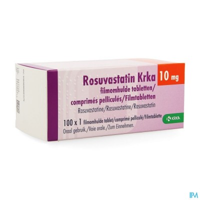 Rosuvastatin Hcs 10mg Filmomh Tabl 100