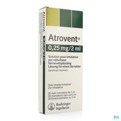Atrovent Monodose 0,25mg/2ml Vials 20