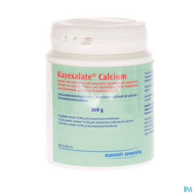 Kayexalate Calcium Pulv 1 X 300g