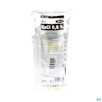 Bx Nacl 0,9% Viaflo Sac-zak 500ml