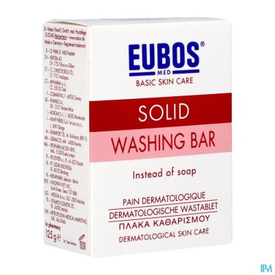 Eubos Compact Zeep Dermato Roze Parf 125g