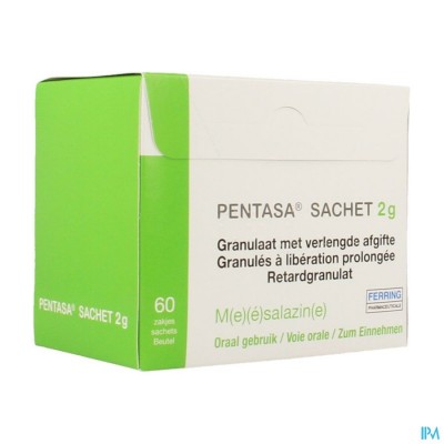 Pentasa Sach Gran 60 X 2g