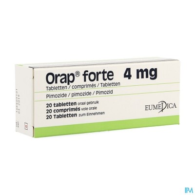 Orap Forte Comp 20 X 4mg