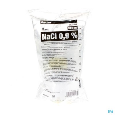 Bx Nacl 0,9% Viaflo Sac-zak 1000ml