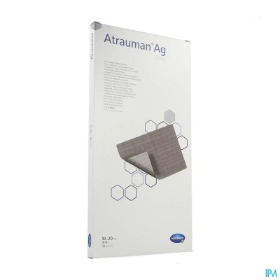 Atrauman Ag 10x20cm St. 10 P/s