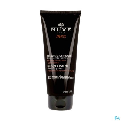 Nuxe Men Douche Gel Multi Gebruik Tube 200ml