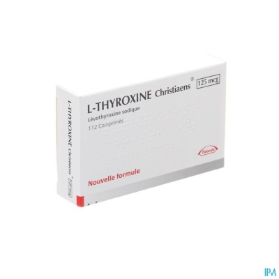 l Thyroxine Christiaens Comp 112x0,125mg