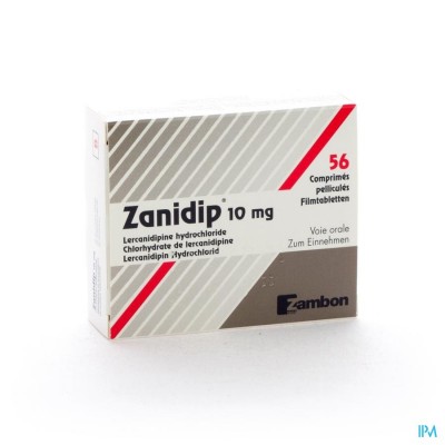 Zanidip Comp 56 X 10mg