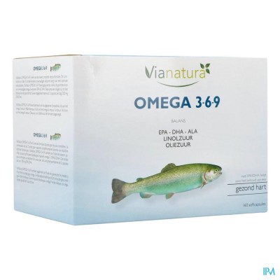 Via Natura Omega 3-6-9 Maxi Softcaps 160