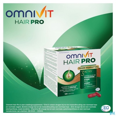 Omnivit Hair Pro Nutri Repair             Comp 180