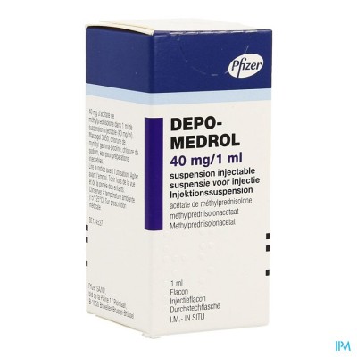 Depo-medrol Vial 1 X 40mg/1ml