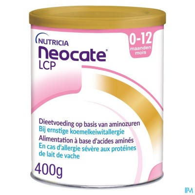 Neocate LCP Zuigelingenvoeding In Poedervorm 0-12 Maanden Pot 400g